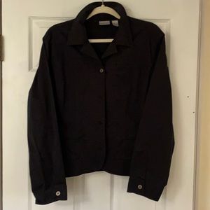 xo visions denim sherpa jacket